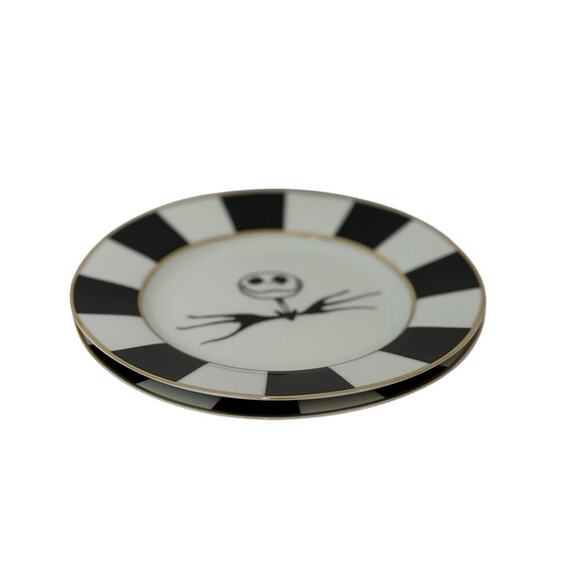Disney Jack Skellington Plates Set of 2 Nightmare Before Christmas Halloween 8" - Picture 3 of 3